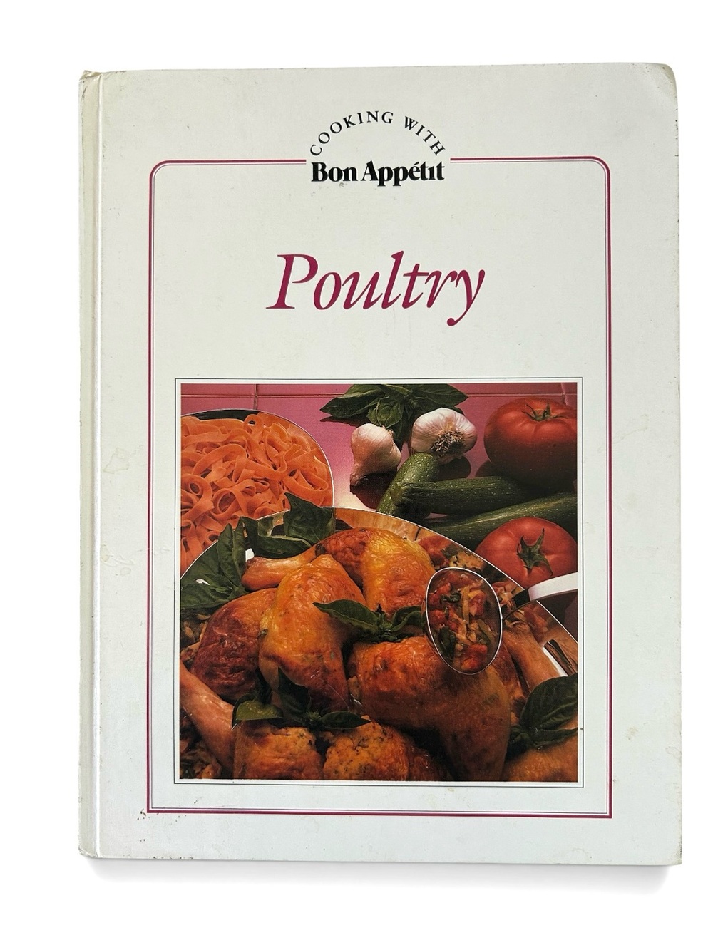4/$20 Vintage Bon Appétit Poultry Hardcover Cookbook 1984 First Edition